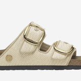 SANDALI ARIZONA BIG BUCKLE<BR/><BR/> 1029042 NATURAL BIRKENSTOCK 
