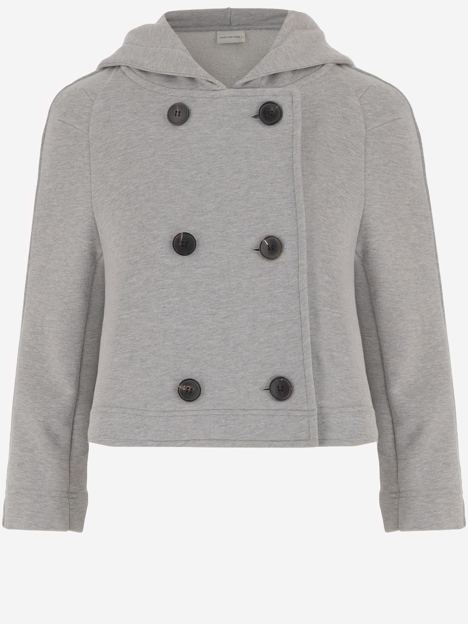 GIACCA DOPPIOPETTO IN COTONE 011169 3610813 DRIES VAN NOTEN 