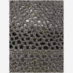 CAPPELLO BUCKET IN RETE CUFFIA GREEN PEARL REINHARD PLANK 