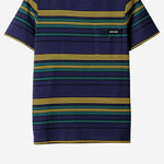 T-SHIRT IN COTONE CON MOTIVO A RIGHE MJNA09 18ZVF0V9D MIU MIU 