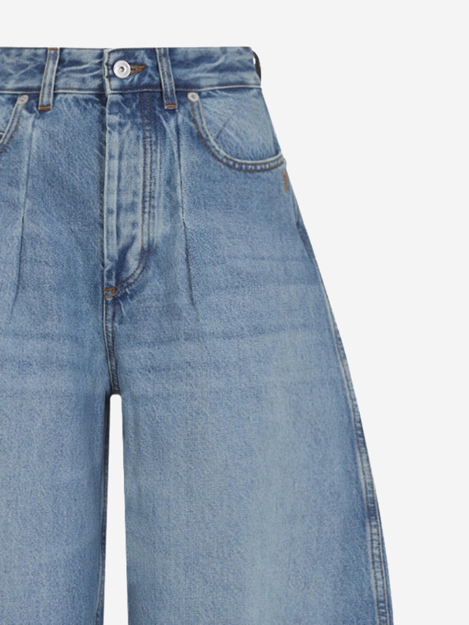 JEANS IN DENIM DI COTONE PAW00609AD00038 33C JACQUEMUS 