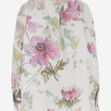 CAMICIA IN DENIM DI COTONE CON MOTIVO FLOREALE S359Y50XA0 2102 LOEWE 