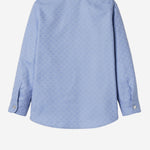 Camicia in cotone Oxford GG 824853 XWA5J4910 GUCCI KIDS 