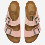 SANDALI ARIZONA IN SUEDE 1031651 PINKCLAY BIRKENSTOCK 