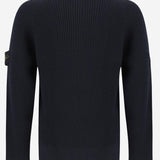 MAGLIONE CON ZIP IN LANA VERGINE 5100012 S0C02V0020 STONE ISLAND KIDS 