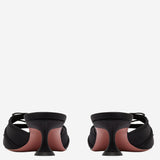 SLIPPER ELEONORA IN SETA ELEONORASLIPPER 45BLACK AMINA MUADDI 