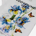 T-SHIRT IN COTONE CON STAMPA POSTERIORE M261TS06 701W WOOYOUNGMI 