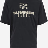 T-SHIRT IN COTONE CON LOGO SG2410101 JETBLACK SUMMER GAMES 