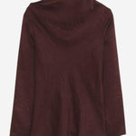 MAGLIA LUSTER IN RAYON AW25T2528W170 MERLOT LAUREN MANOOGIAN 