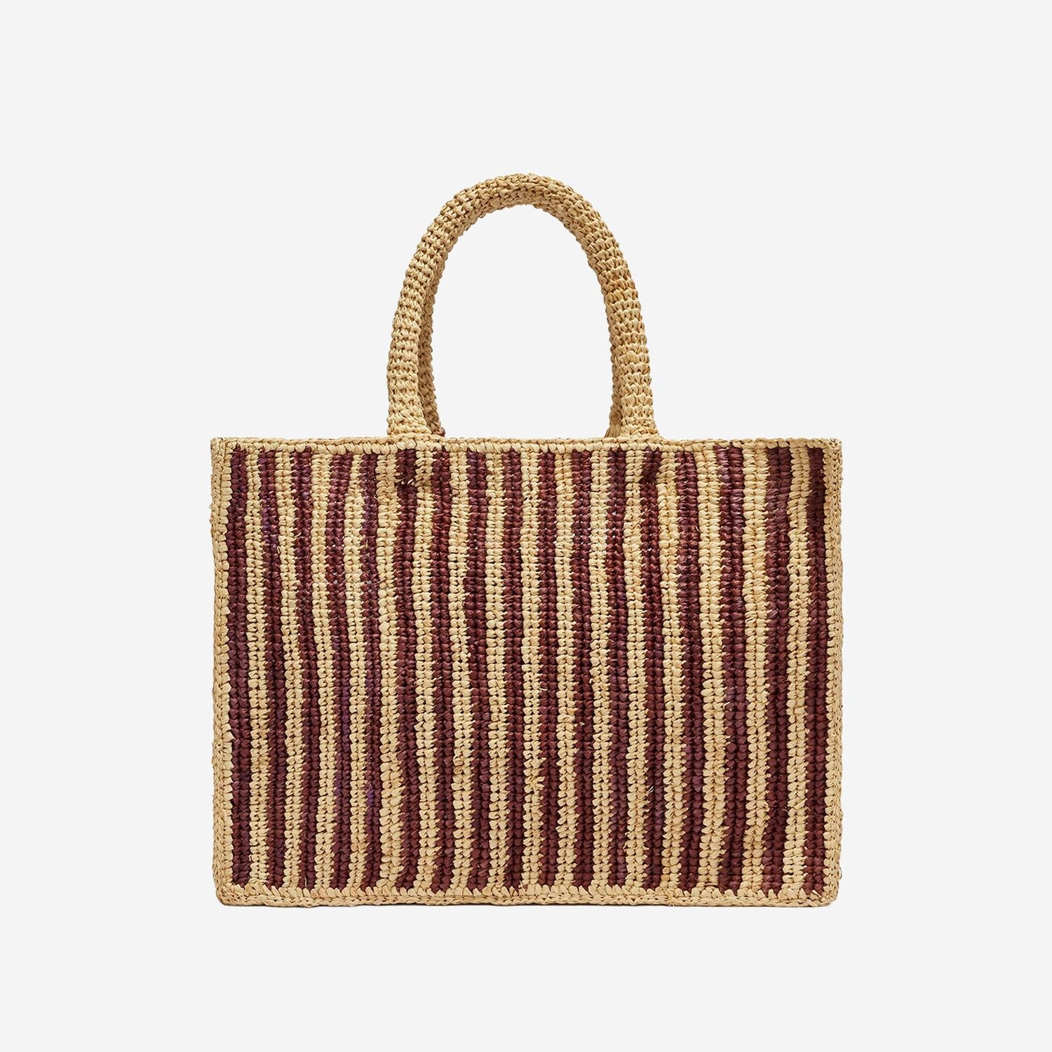 BORSA COLLETTE IN RAFIA COL0013 00406L MC2 SAINT BARTH 