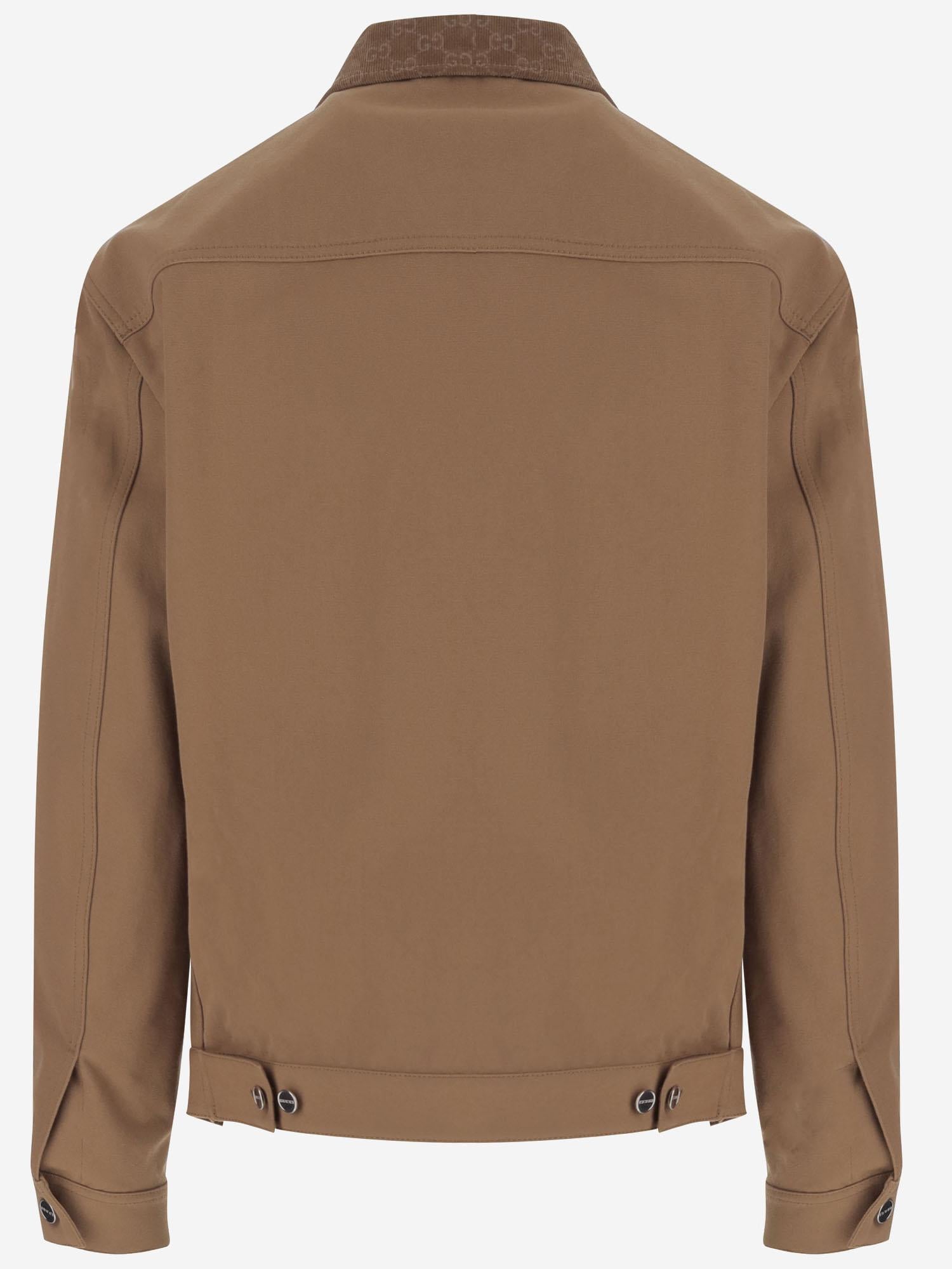 GIACCA IN COTONE CON DETTAGLI GG 854304 ZAUJI2630 GUCCI 