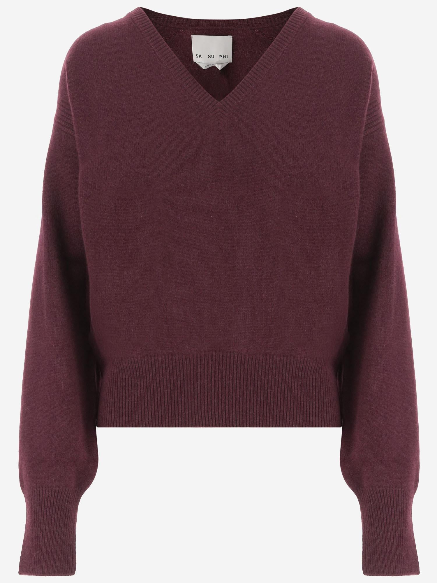 Maglia LAVINIA in cashmere W25655 0550 SASUPHI 