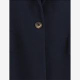 GIACCA OVERSIZE IN COTONE CON CHIUSURA MONO BOTTONE 4113 43785859 F.IT 