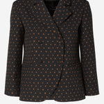 GIACCA IN LANA CON MOTIVO FALENA DOTS FJ7676 AW7EF1UL3 FENDI 