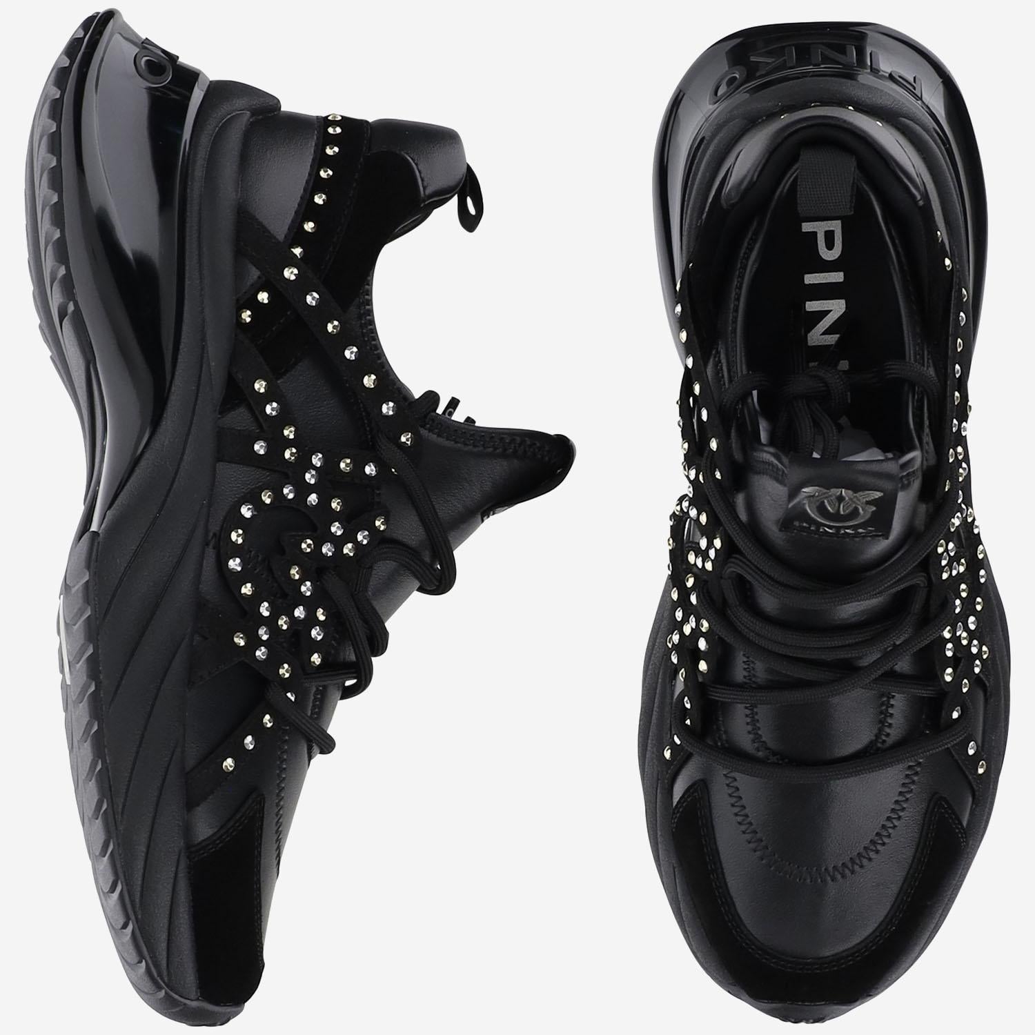 SNEAKERS ARIEL 28 CON STRASS SS0095 E031Z99 PINKO 