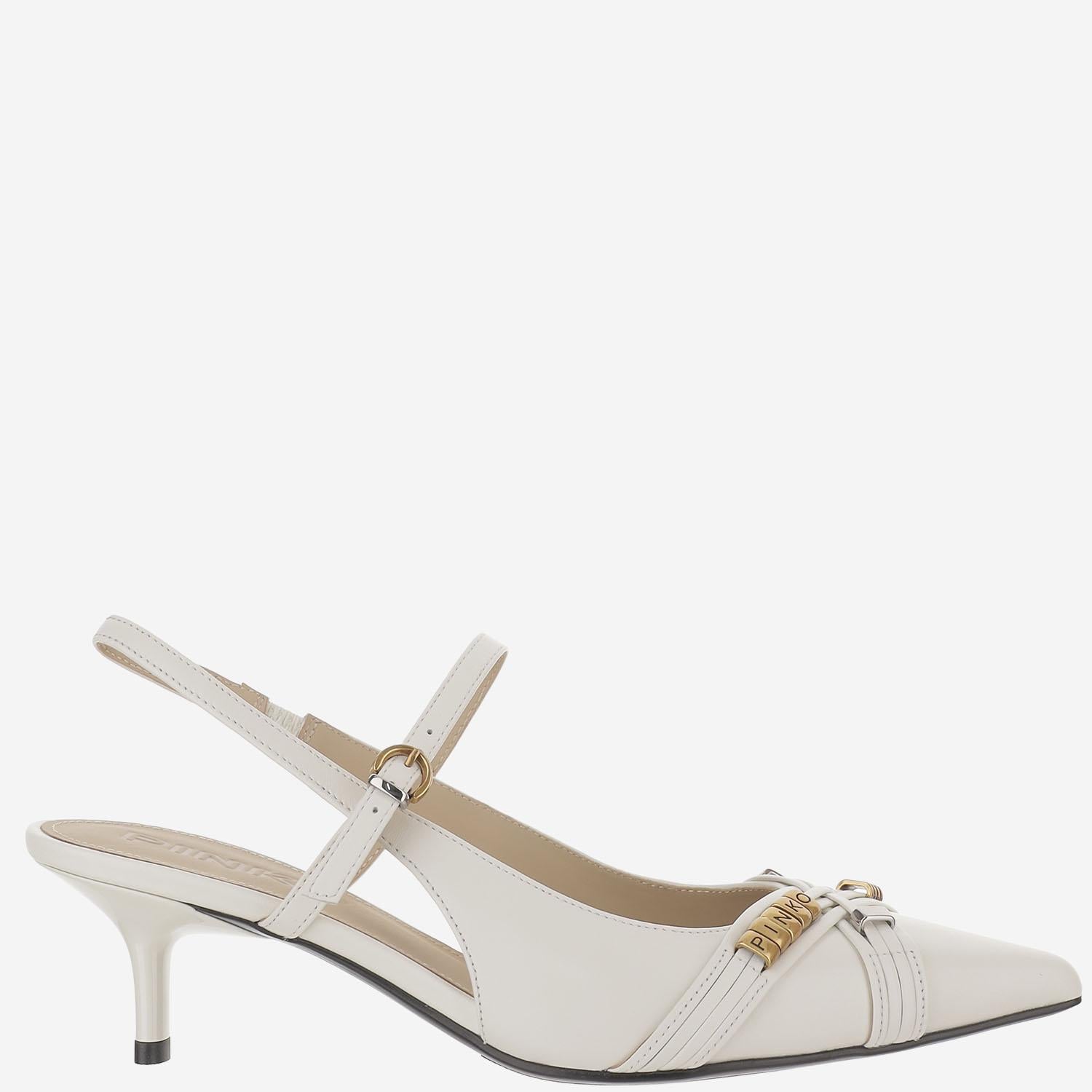 SLINGBACK IN PELLE<BR/><BR/> SD0489 P003Z12 PINKO 