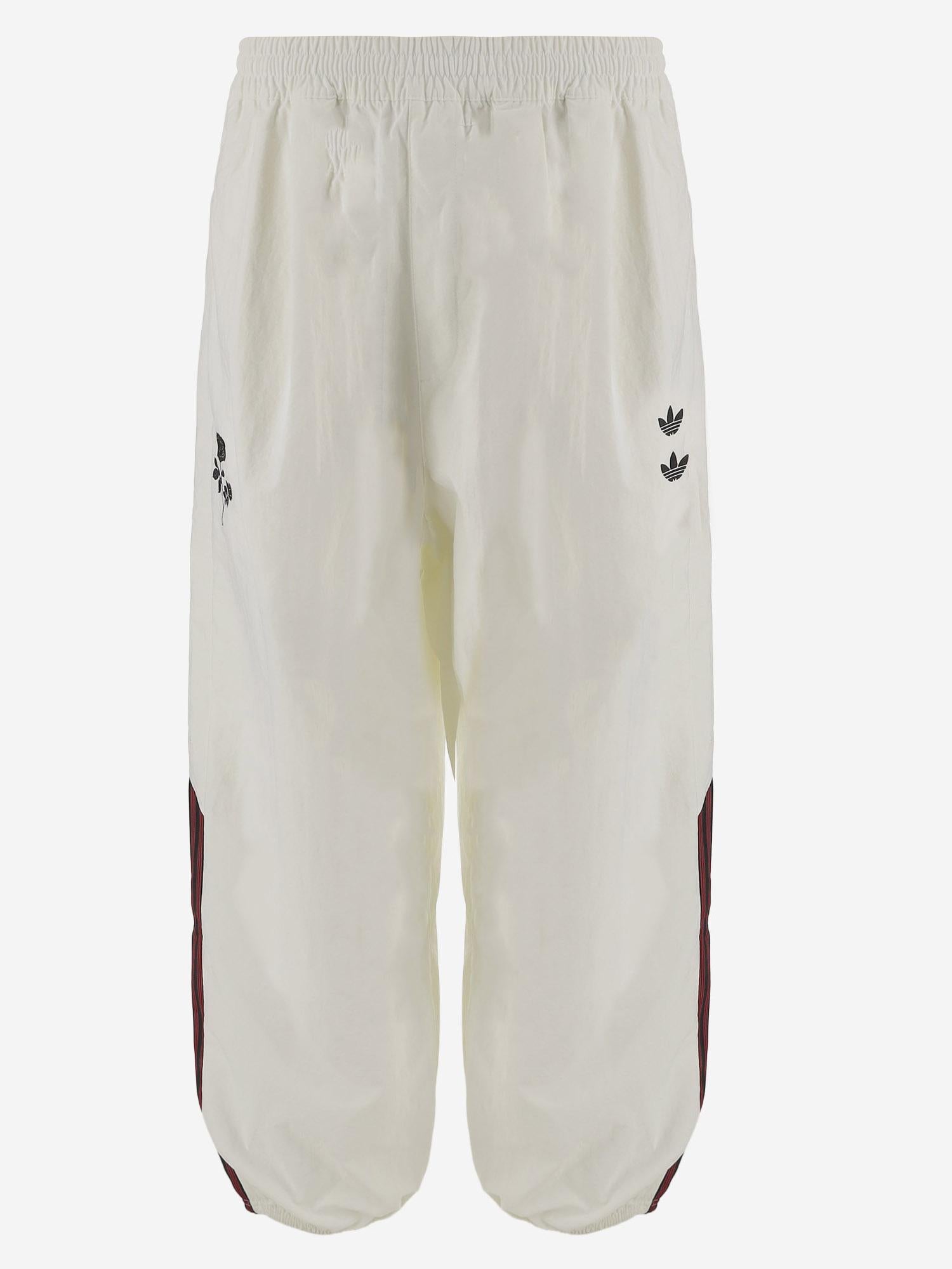 PANTALONI DA JOGGING CON LOGO E BANDE LATERALI KT2617 OFFWHITE ADIDAS X WILLY CHAVARRIA 
