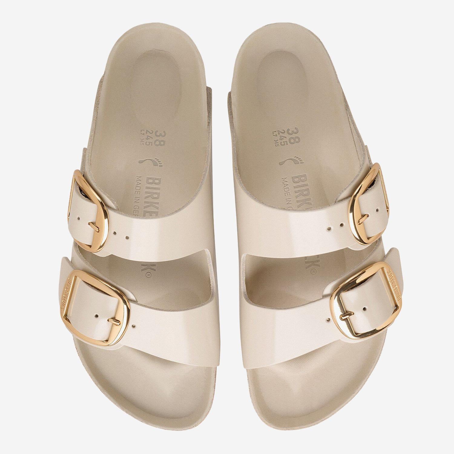 SANDALI ARIZONA BIG BUCKLE 1031873 OYSTER BIRKENSTOCK 