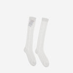 CALZINI IN MISTO COTONE TRAFORATI CON VLOGO 6V3KI02FAS9 0BO VALENTINO 