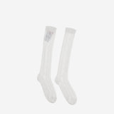 CALZINI IN MISTO COTONE TRAFORATI CON VLOGO 6V3KI02FAS9 0BO VALENTINO 