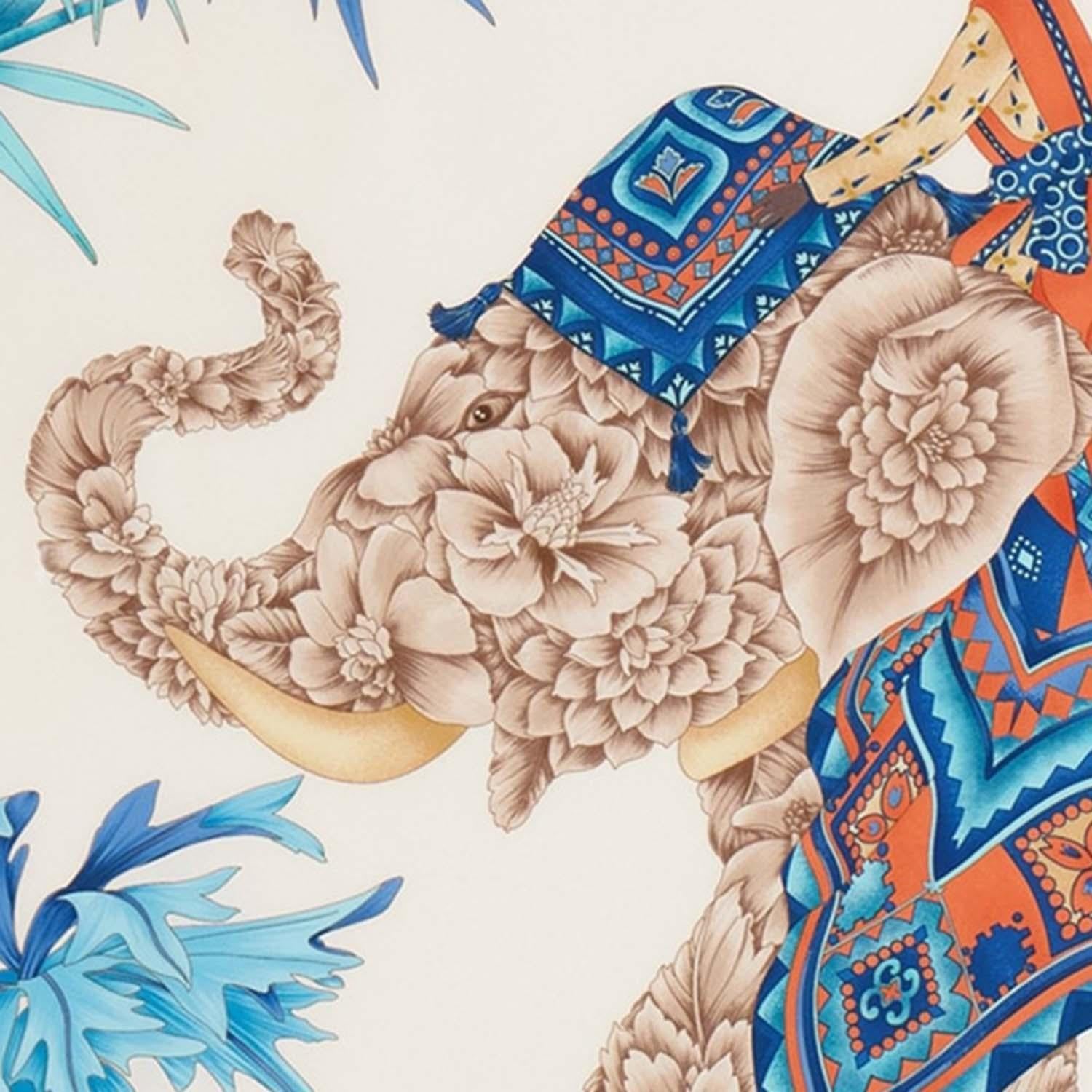 FOULARD IN SETA CON STAMPA INDIA 310233 001 SALVATORE FERRAGAMO 