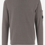 MAGLIONE IN MISTO COTONE CON LOGO 19CMKN238A 110432A921 CP COMPANY 
