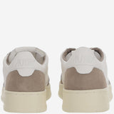 SNEAKERS LOW MEDALIST IN PELLE AULMGS43 WHTTOBACCO AUTRY 