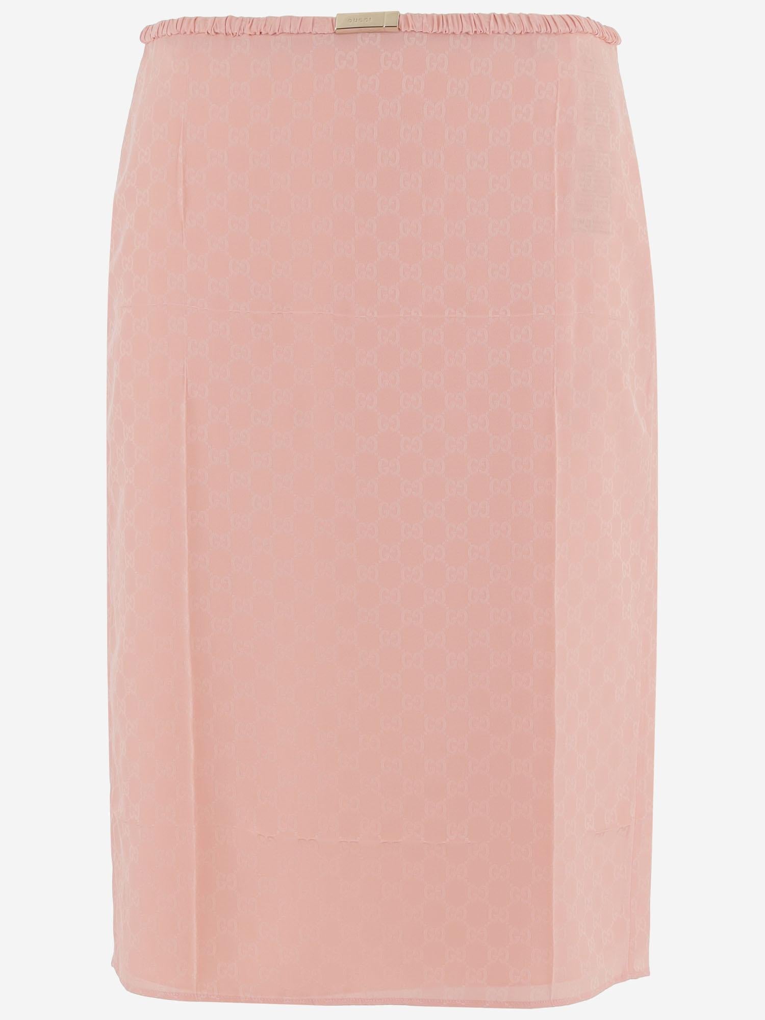GONNA IN SETA GG JACQUARD 846275 ZATF95136 GUCCI 