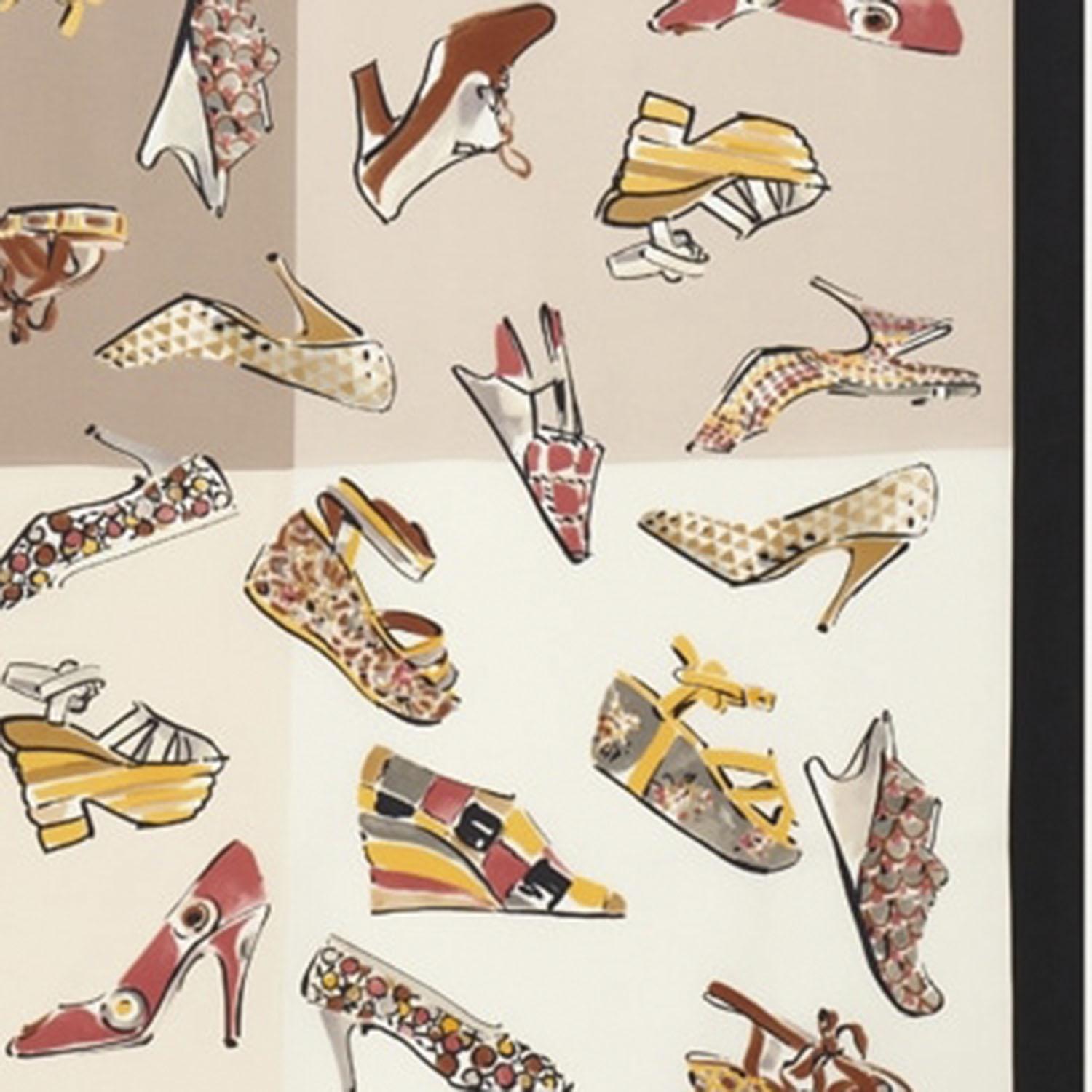 FOULARD IN SETA CON STAMPA GENIO 310231 001 SALVATORE FERRAGAMO 