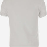 T-SHIRT IN COTONE CON LOGO IN STRASS COPJS07CRF5017 WHT COPERNI 