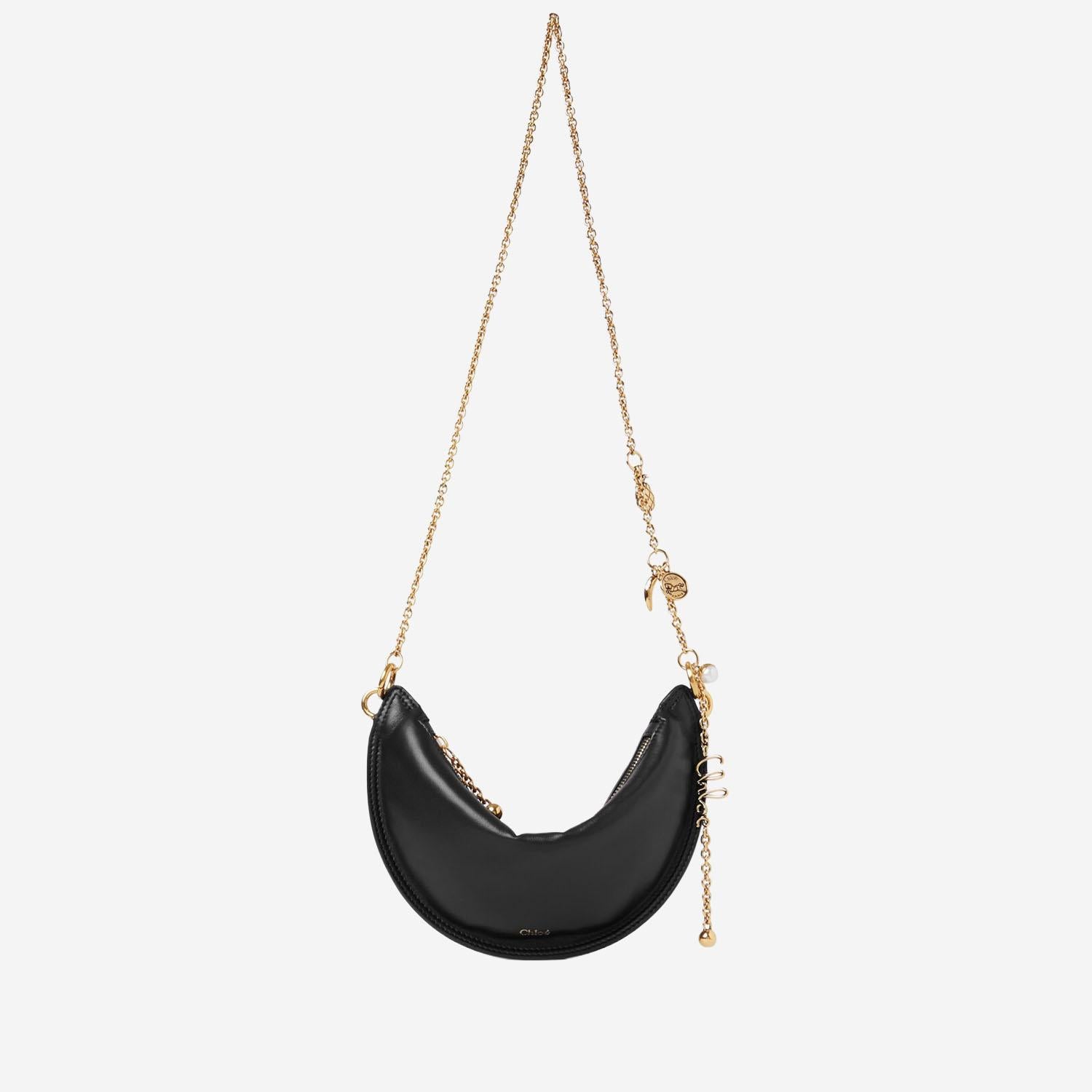BORSA A TRACOLLA MINI CHLOÉ ICONS IN PELLE CH25WP124P80 001 CHLOE 