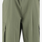 PANTALONI CORTI CARGO IN DENIM DI COTONE OM01405WW9026 0077 MAISON KITSUNE 