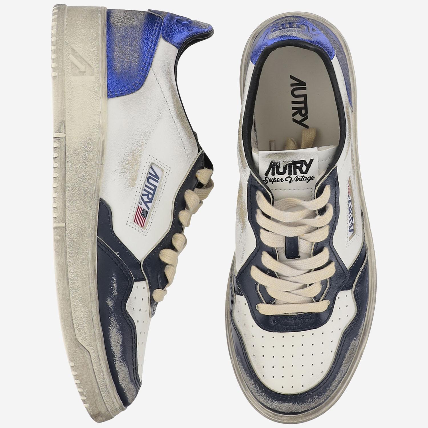 SNEAKERS LOW super vintage AVLMSV55 WHTBLSPBLUE AUTRY 
