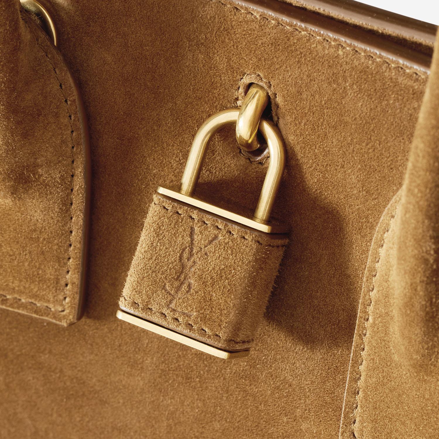 BORSA SAC DE JOUR IN SUEDE MISURA PICCOLA 861231 1U80W2916 SAINT LAURENT 