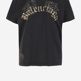 T-SHIRT TACKY TATTOO IN COTONE 809122T RVZ21041 BALENCIAGA 