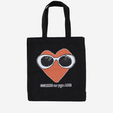 BORSA SHOPPING IN COTONE CON STAMPA BSBTCOMMECOL BLACK BLACK SCORE 
