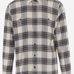 CAMICIA IN COTONE A QUADRI CFWOSI2001MRUT5058 8518 WOOLRICH 