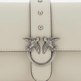 BORSA LOVE ONE IN PELLE CON LOGO 105353 A0QOZ14O PINKO 