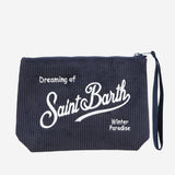POCHETTE ALINE Corduroy CON LOGO ALI0024 00164I MC2 SAINT BARTH 