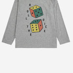 T-SHIRT IN COTONE CON STAMPA B225AC015  BOBO CHOSES KIDS 