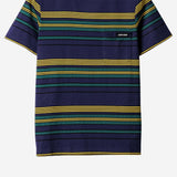 T-SHIRT IN COTONE CON MOTIVO A RIGHE MJNA09 18ZVF0V9D MIU MIU 