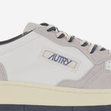SNEAKERS MEDALIST LOW IN PELLE AULMBW04 LEASUEBICWHTVAPOR AUTRY 