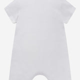 TUTINA IN PIQUET DI COTONE CON FINITURE TRICOLORE 8l000068496F 034 MONCLER ENFANTS 