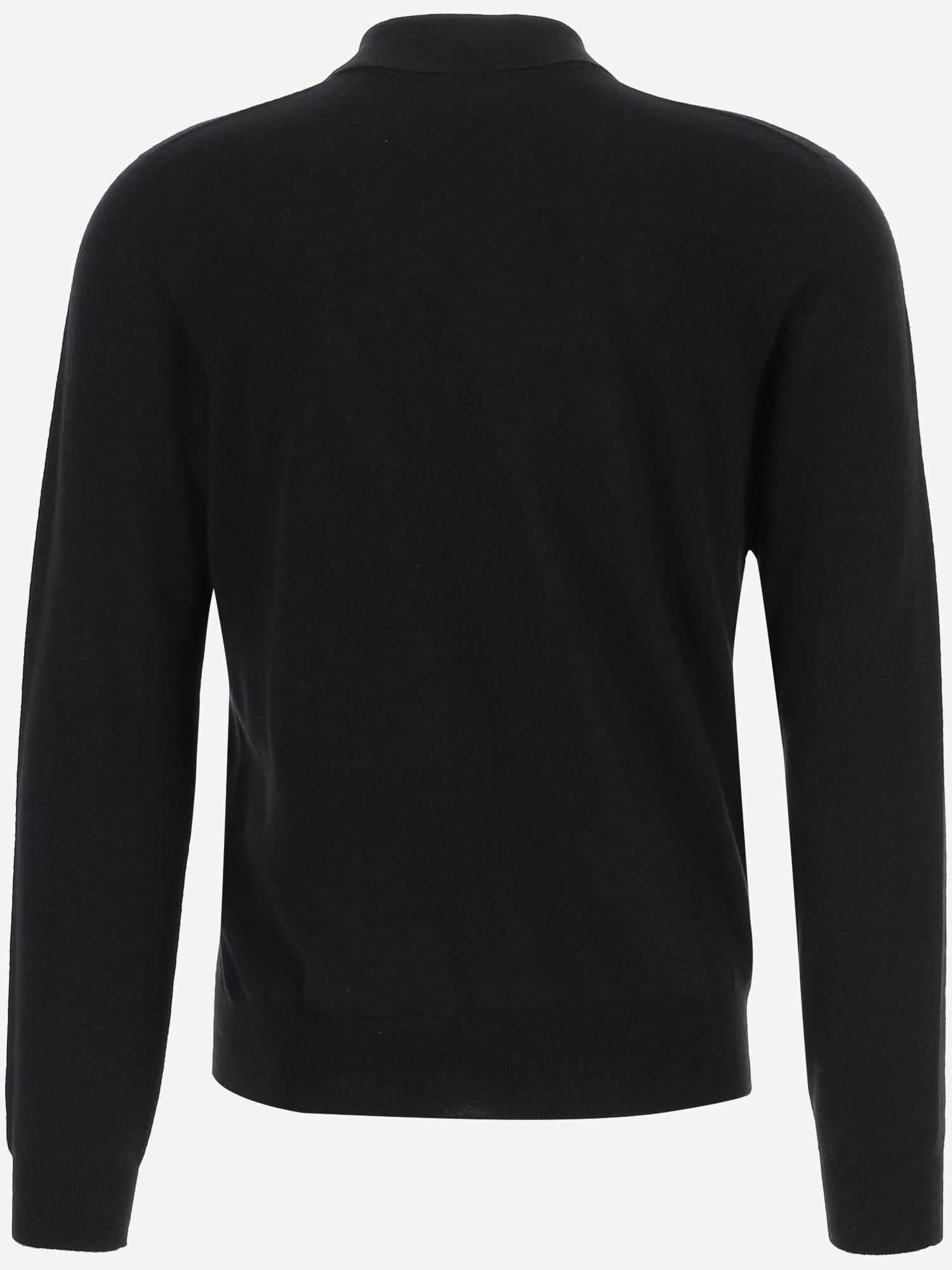 MAGLIONE JUDI IN CASHMERE 918Y751 BLK THE ROW 