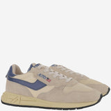 SNEAKERS REELWIND LOW IN NYLON E SUEDE WWLMUT27 SUEDENETECRUENSBLUE AUTRY 