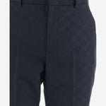 PANTALONI IN GABARDINE DI COTONE GG 846532 ZAQXT4474 GUCCI 