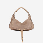 BORSA A SPALLA MARCIE PICCOLA IN PELLE SCAMOSCIATA CH26SS882P37 20E CHLOE 