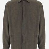 CAMICIA IN LANA MSH06 FAW320061 DARKPARK 