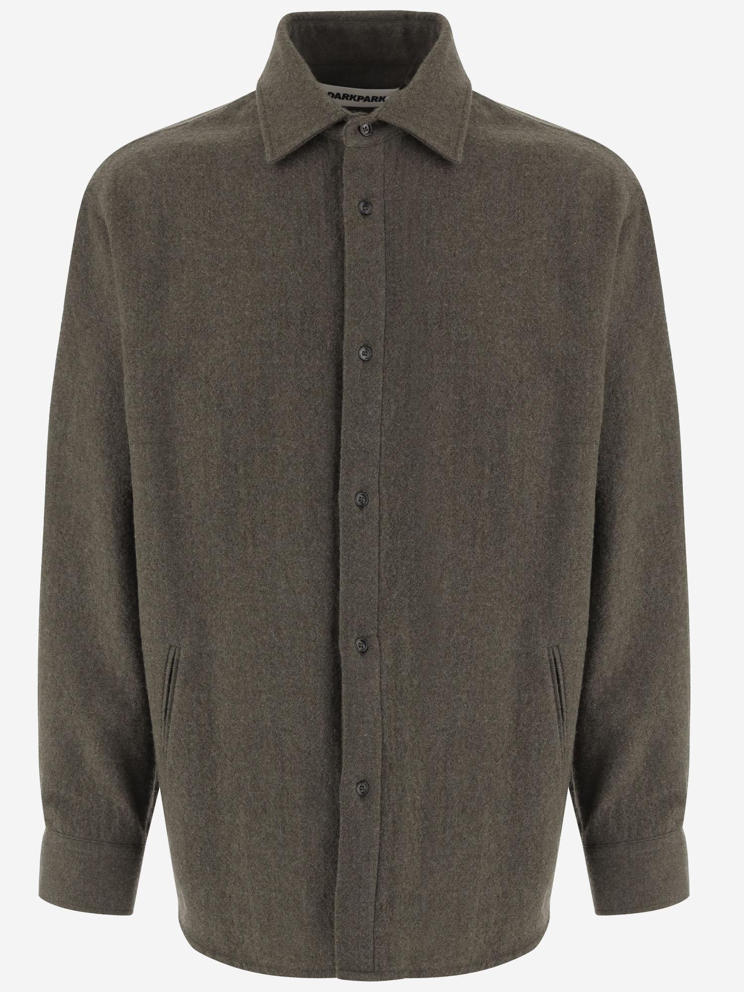 CAMICIA IN LANA MSH06 FAW320061 DARKPARK 