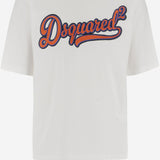 T-SHIRT IN COTONE CON LOGO S74GD1435 S24583100 DSQUARED2 